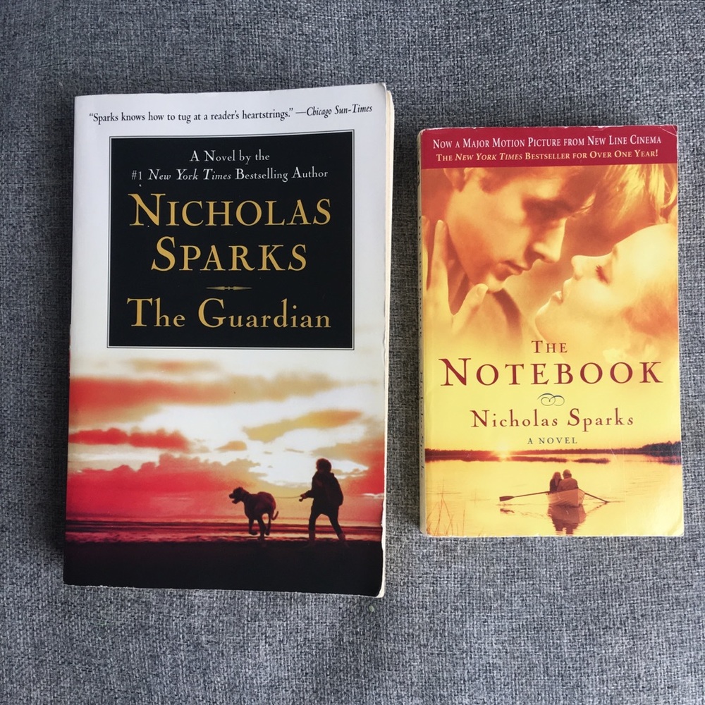 2 Books bundle: “The Guardian” & “The Notebook”